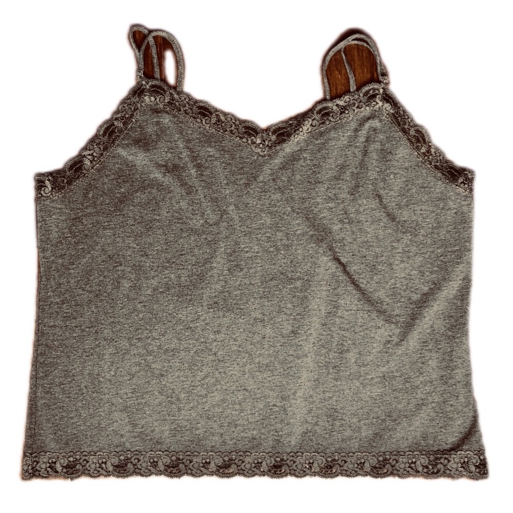 VanHeusen Camisole Top with Lace Size XL